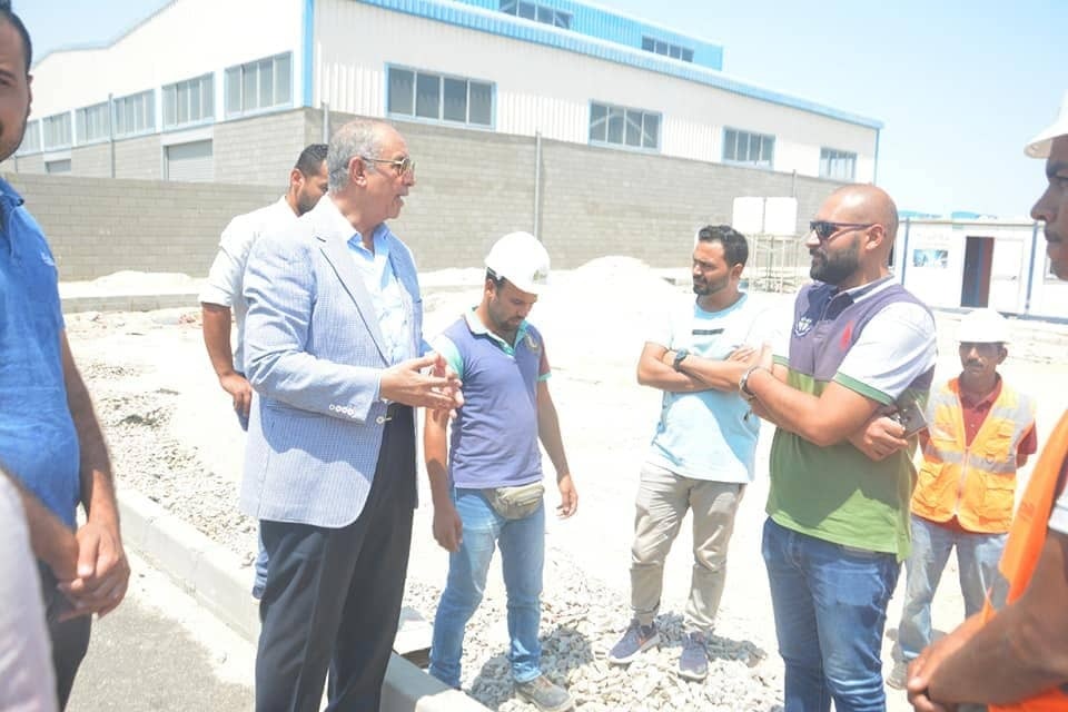 محافظ البحر الأحمر يتفقد الأعمال الإنشائية بالمدينة الصناعية بالغردقة محافظ البحر الأحمر يتفقد الأعمال الإنشائية بالمدينة الصناعية بالغردقة